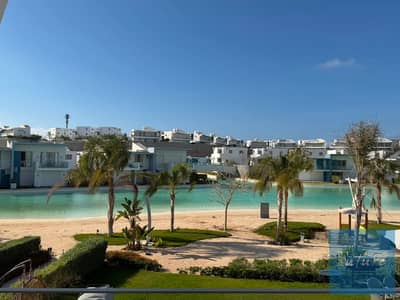 شاليه للبيع في فوكا باي 4 غرف 3حمام فيو مميز دايركت علي البحيرة مفروش بالكامل fouka bay north coast