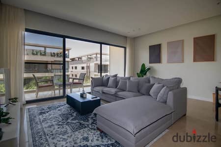 شقة أرضي ريسيل بجاردن وبول في Lake View Residence | مفروشة بالكامل