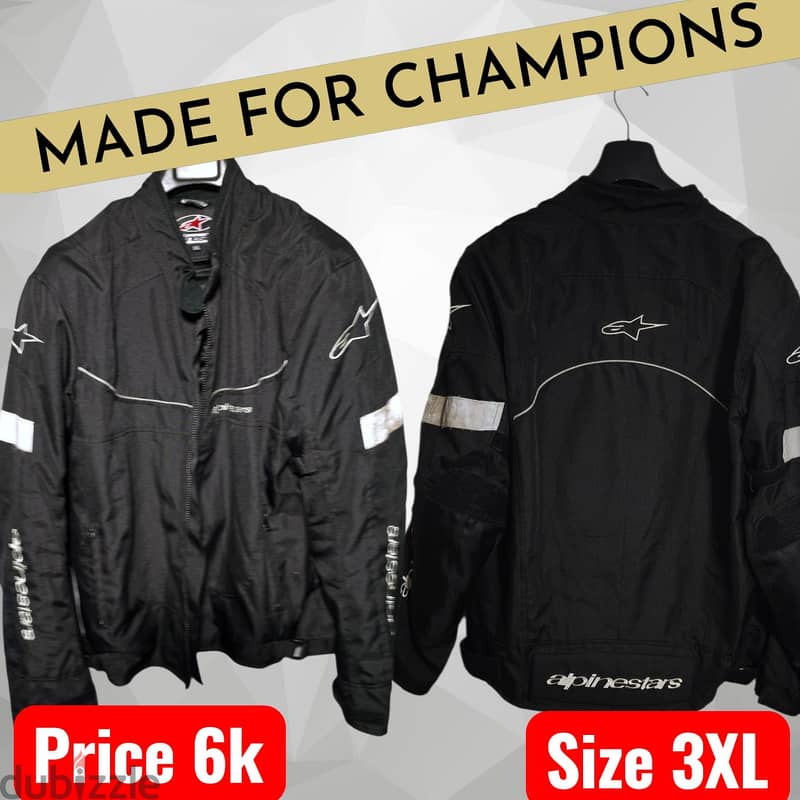 alpinestars safety gear for Motorcycle 1