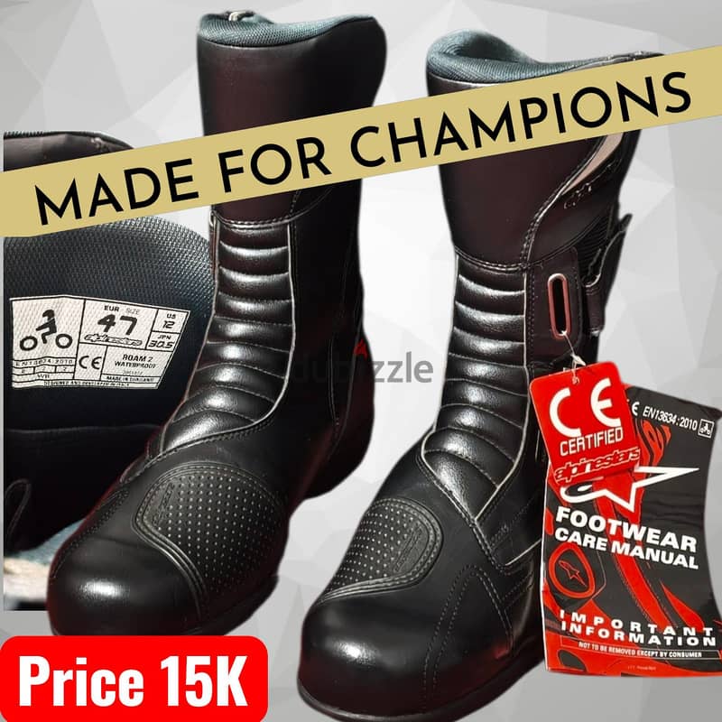 alpinestars safety gear for Motorcycle 3