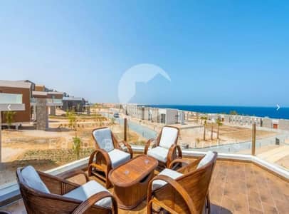 BEST PRICE CHALET FULLY FINISHED DIRECT LAGOON VIEW AT SOMA BAY RED SEA NEAR DELIVERY DIRECT BAHARY VIEW