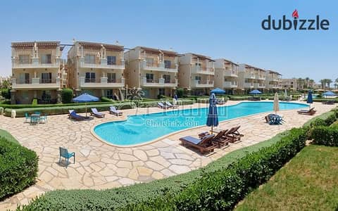Chalet for Sale with Immediate Delivery & Pool View | Blu Blu, Ain Sokhna