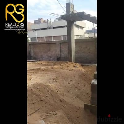 Land for sale, 250 sq m, near the Egyptian Museum and the Pyramids – Pyramids Gardens