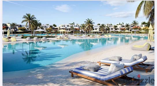 FIRST ROW CHALET FOR SALE IN  RAS EL HEKMA HIKMA WITH ONLY 5% DOWN PAYMENT - NORTH COAST - PALM HILLS  !!!