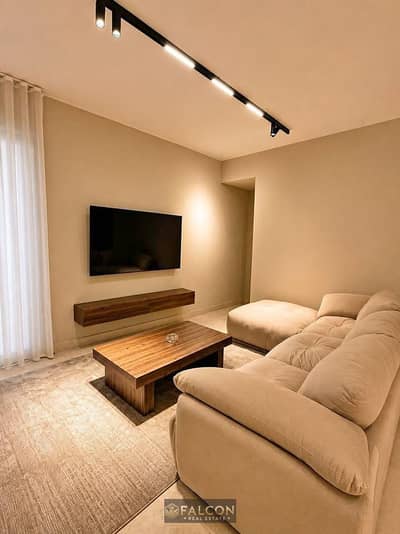 Finished apartment for sale, including A/C units, in Golden Square—facing Mivida and Hyde Park.