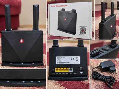 راوتر فودافون Home Wireless Router مستعمل بحالة جيدة