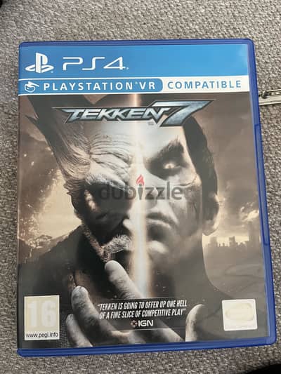 Tekken 7 ps4 cd