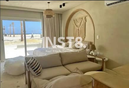 شاليه متشطب للبيع بجاردن وفيو مفتوح في سيشور