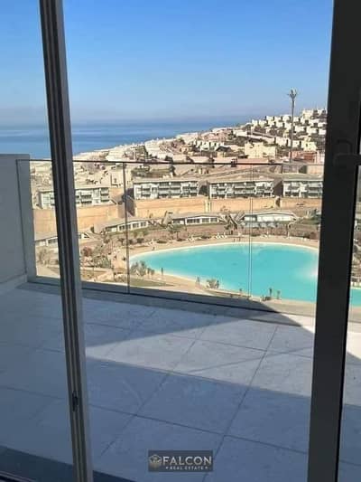 شاليه بحري للبيع في قريه المونت جلاله باقل سعر في الماركت , العين السخنه , متشطب بالكامل High End بفيو كريستال لاجون بجوار بورتو و لافيستا