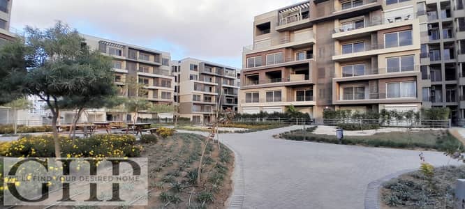 باقل سعر شقة بحري متشطبة بالكامل بريسيبشن كبير للبيع في بالم هيلز القاهرة الجديدة Palm Hills New Cairo