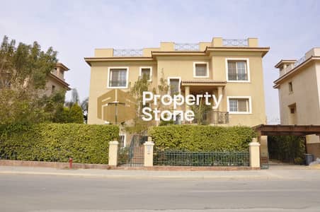Villa for Rent in Katameya Heights | Katameya Heights | Direct Golf View | Fully Finished with ACs | Private Swimming Pool | Large Garden