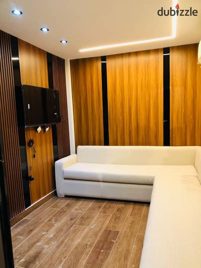 Studio for sale with a room, living room, kitchen, and bathroom next to Nawal El-Degwy University