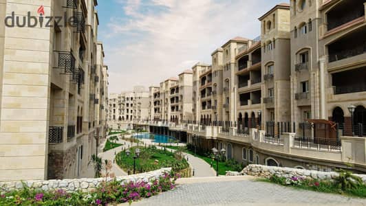 Apartment for sale, ready for immediate handover, in the Fifth Settlement—opposite Hyde Park and next to Dar Misr Al-Andalus.