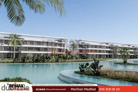 Green spaces swimming pools fully finished chalet for sale in At Sidi Abdel Rahman