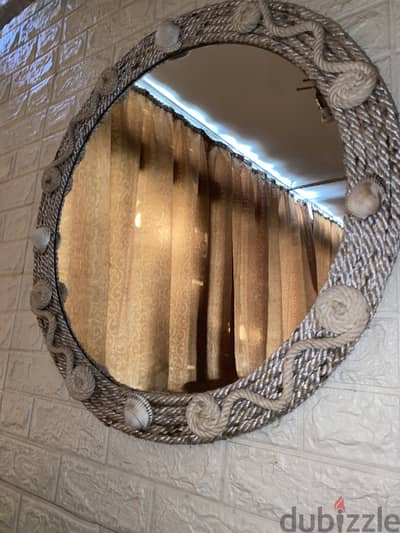 Hand made mirror comes in different colors
