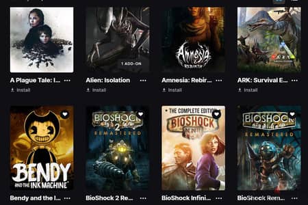 epic account +400 games + rockstar gta v