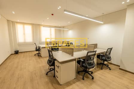 Administrative office for rent, fully furnished and fully serviced, in Mashareq Compound, 6th of October City.