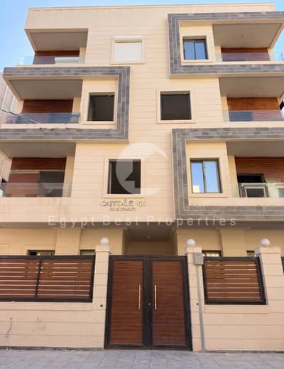Prime  RTM - 3 bed apartment - 185 meter + 100 ( Garden ) - 2nd row from Nasr road - Northern Lotus - Semi finished