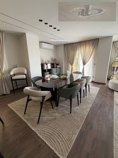 Fully furnished apartment for sale in Al-Narges 2 Villas - New Cairo  Ultra Super Lux apartment with new furniture and appliances, and a completely open view