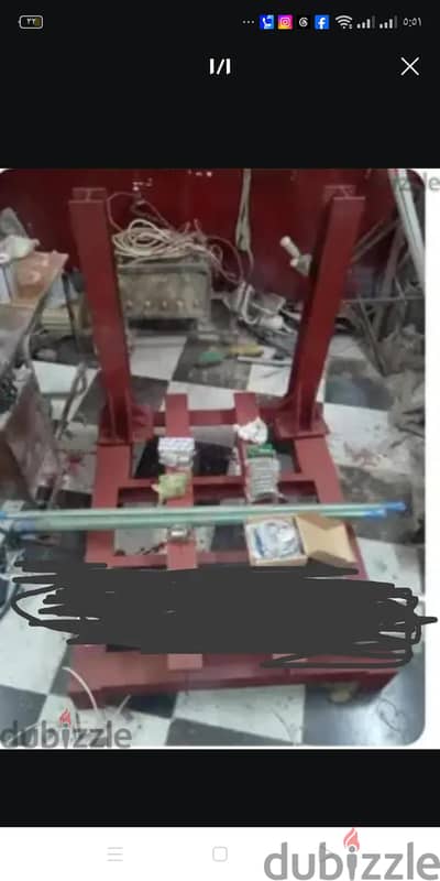 شاسة cnc ومكوناتها لاستكمال الماكينة