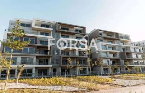 Apartment With garden for sale 172m Fully Finished Compound Palm Hills Fifth Settlement
