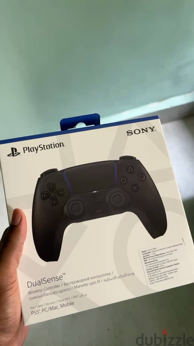 PlayStation 5 controller black edition newwwwww sealed 1