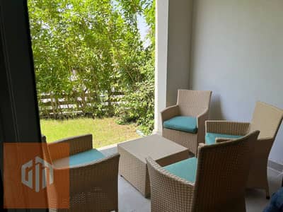 Ultra-Luxurious Furnished Apartment with Garden for rent in CFC Festival Living, New Cairo