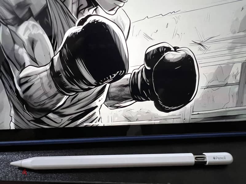 iPad A16 + Apple Pencil + Cover & Screen Protector 1