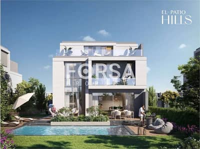 فيلا استاندالون للبيع في الباتيو هيلز في القاهرة الجديدة من لا فيستا للتطوير العقاري - El Patio Hills - New Cairo City - La Vista Developments
