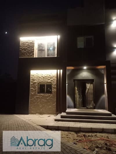 Villa for sale directly on Waslt Dahshur in the Marrakesh Shory Compound in front of the Zayed 5 entrance.