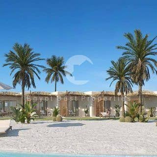 Fully Finished ready to move Junior Chalet ground for sale in Hacienda bay North coast Palm hills