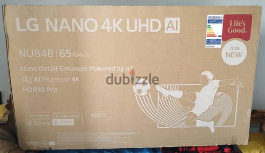 LG Nano UHD AI  NU840B6LAموديل