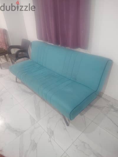 كنبه سرير مستعمله معدن