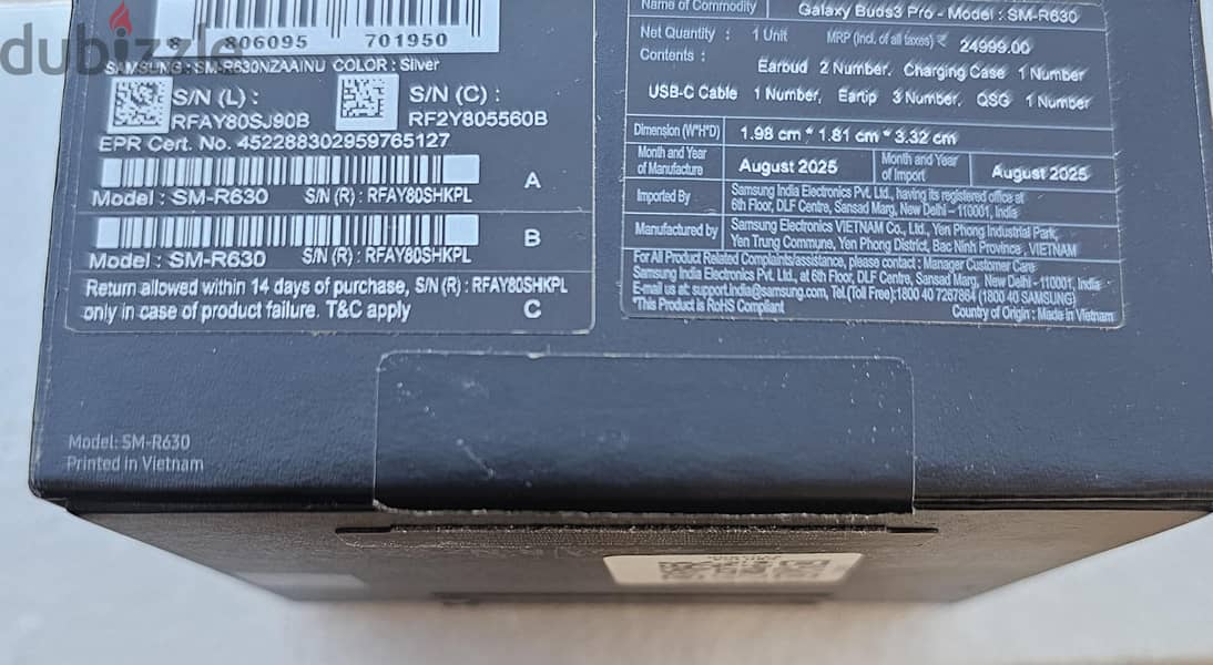 Samsung buds 3 Pro 1