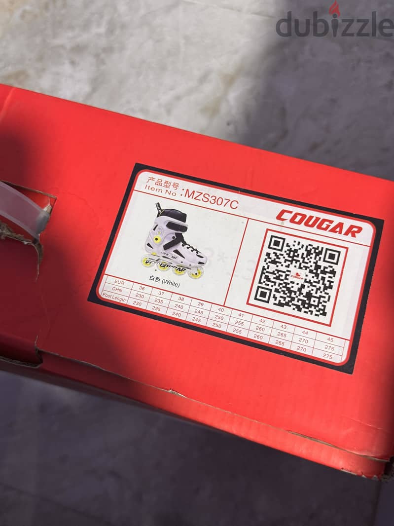 Skate cougar 307 1