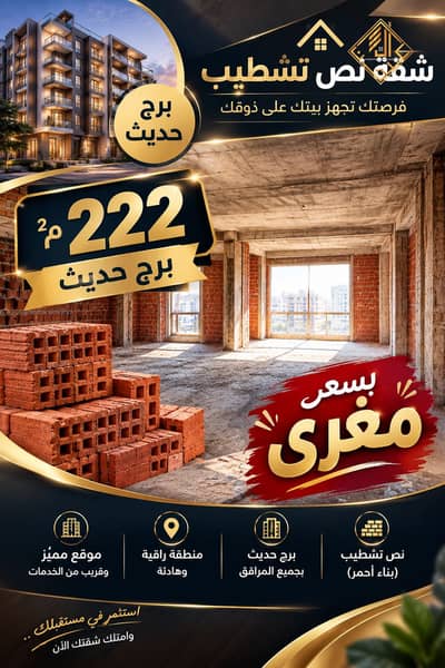 فرصة نادرة لامتلاك شقة بموقع استثنائي في قلب المهندسين لوكيشن مميز وسعر مغري