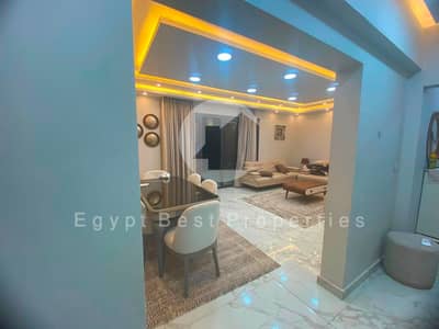 HOT PRICE Fully Furnished 3BD Open View 1st Use for Rent in District 5 5th Settlement New Cairo
