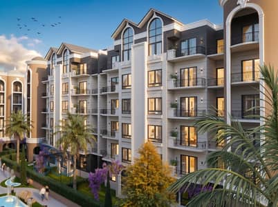 Own your apartment at LA COURBE Compound in a prime location on Al Wahat Road—with a 10% discount.