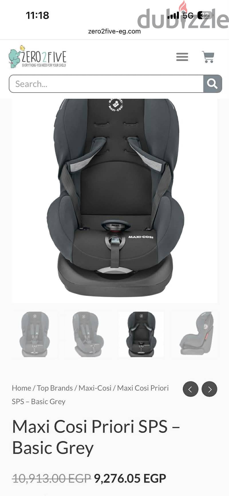 Maxi-Cosi car seat 3