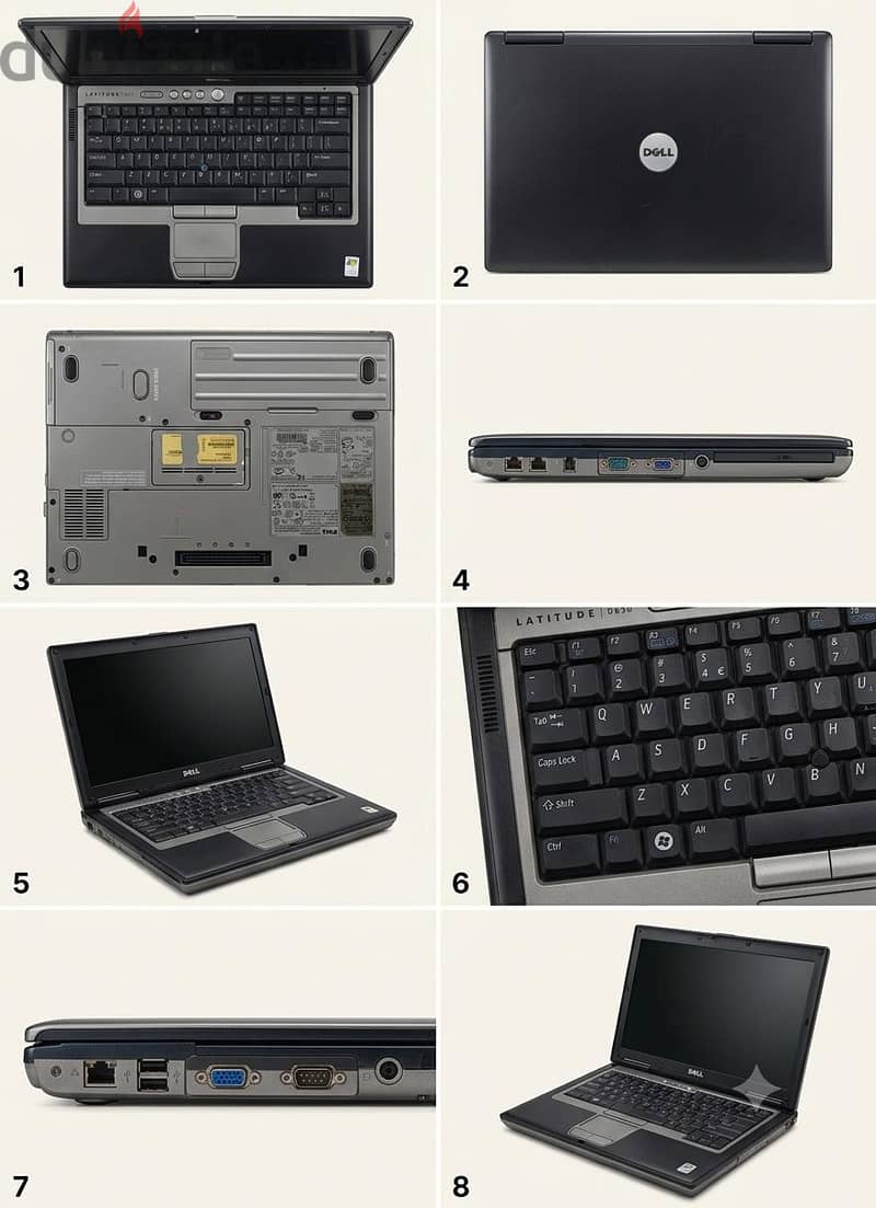 Dell Latitude D630 (Model: PP18L) 3