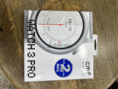 Nothing Watch 3 Pro Silver جديدة بضمان الوكيل