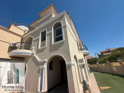 Villa for rent with kitchen and air conditioning in West Gate compound, Sheikh Zayed