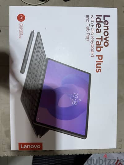 Like new, Lenovo Idea Tab Plus with Carton, charger, Pen