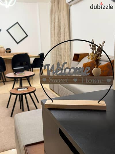 Distinctive hotel apartment in Madinaty B8 for rent, furnished monthly or daily for families only directly from the owner without an intermediary.