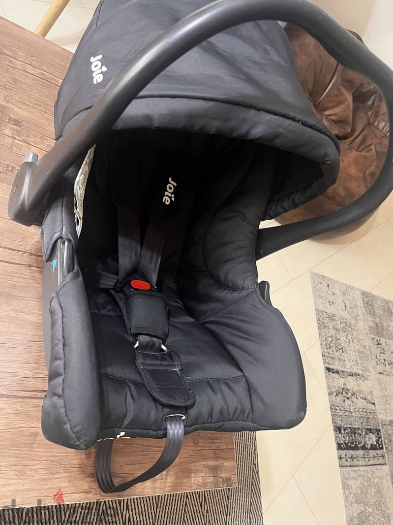 Joie Stroller with Car Seat 2