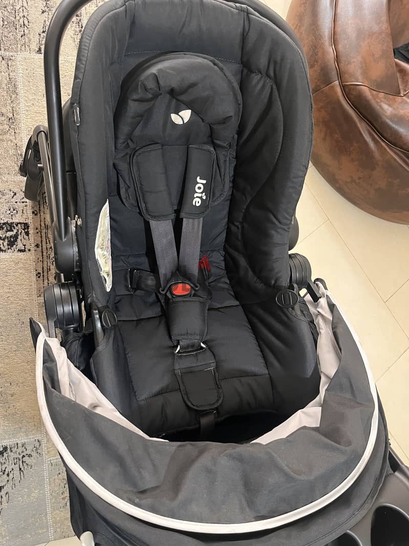 Joie Stroller with Car Seat 3