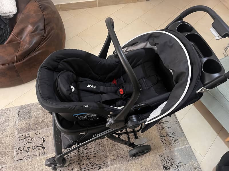 Joie Stroller with Car Seat 4