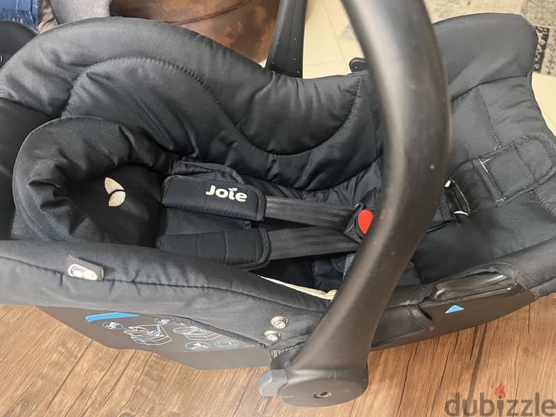 Joie Stroller with Car Seat 5