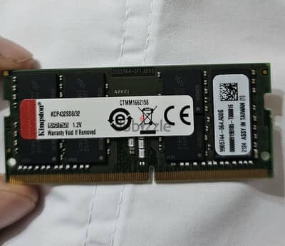 Kingston  DDR4 SODIMM 32GB 3200MHz