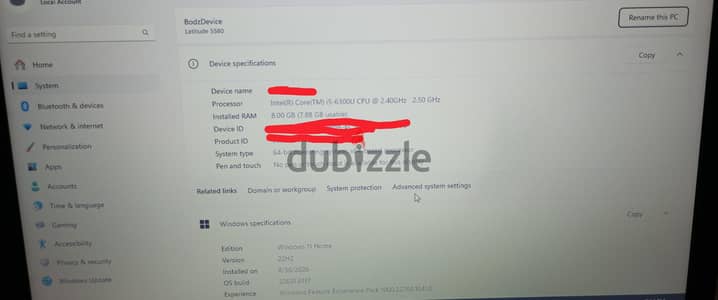 Dell Latitude 5580